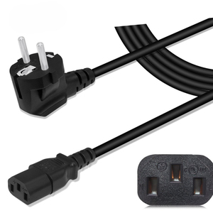 1.2M 1.5M ab 3 uçlu AC güç kablosu kablosu LG HDTV, tv, yazıcılar, mickey Mouse C5 NEMA 5-15P (ab güç kablosu) - Product Image 2