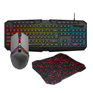 Combo 3 en 1 para juegos, ratón de ordenador y teclados para juegos y alfombrillas de ratón para juegos - Product Image 1