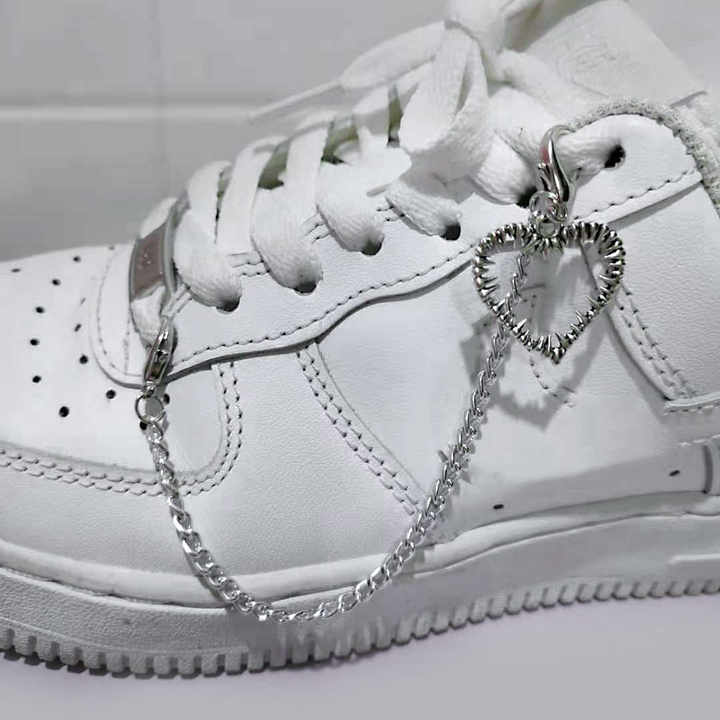 Mode Charme Kruis Kwastje Hanger Laars Schoenketting Sieraden Voor Vrouwen Unisex Trendy Sport Schoenen Ketting