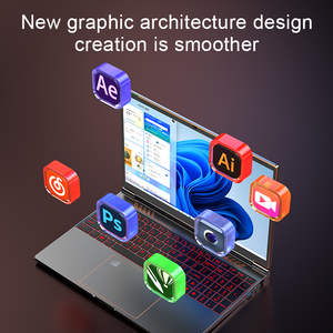 CP160-i7 16GB 512GB/1TB New Business Gaming Notebook Windows 11 Pro Intel i7 Prozessor DDR4 Video Finger abdruck Notebook entsperren - Product Image 4