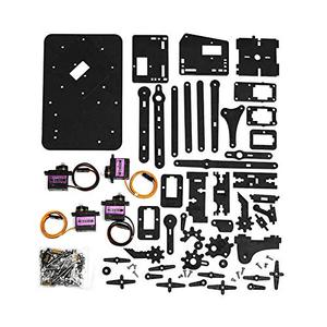 Gelsonlab HSTM-008 FAI DA TE 4DOF Smart Acrilico RC Robot Braccio Montato Braccio Kit Educativo per Arduino