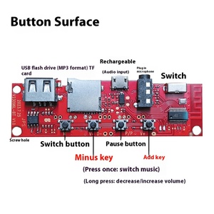 Dove V96 kablosuz hoparlör devre MP3 çözme anakart Bluetooth ses alıcı modülü - Product Image 2
