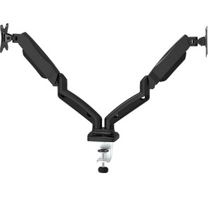 VDT01-CO24 yüksek kalite ayarlanabilir monitör salıncak kolu gaz bahar çift monitör dağı - Product Image 5