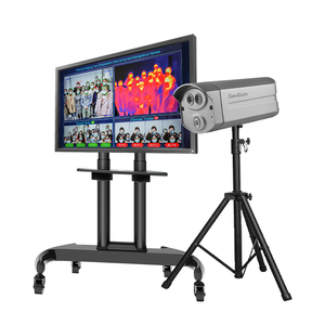 Gevilion No <strong>Computer</strong> and <strong>Software</strong> Required AI Binocular Fever Screening Network Thermal Camera - Product Image 1