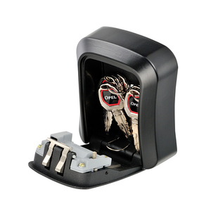 Polished Finish Plastic Wall Mounted Key <strong>Lock</strong> Box <strong>Car</strong> Key Safe Security Storage for Outdoor Password Unlock Key Box Safes - Product Image 3