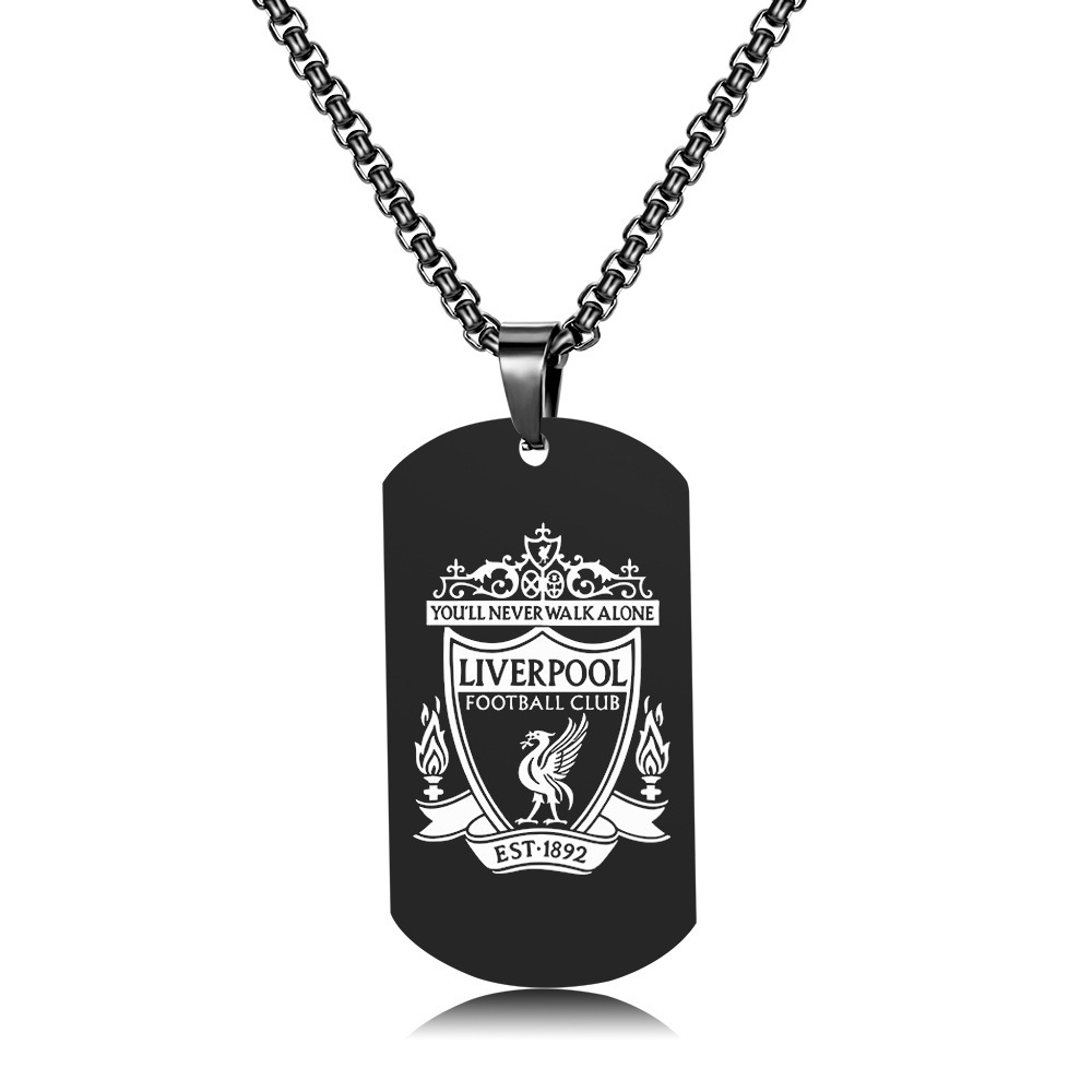 Collier noir Liverpool