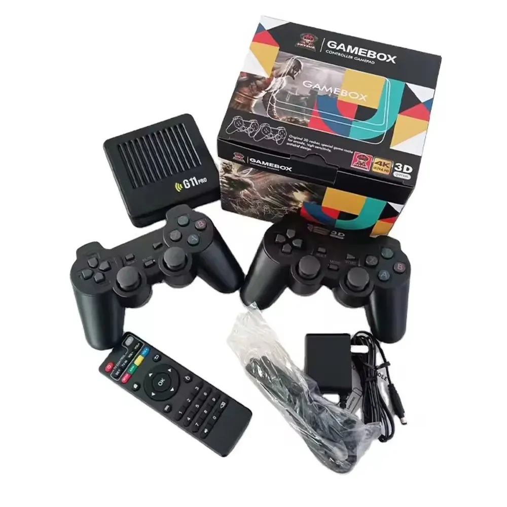 G11 Pro Game Box TV 4K HD 30000 klassische Spiele Gaming-Video-Konsole Retro Arcade De Juego Consola G 11 Pro Gamebox