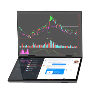 Portátil YOGA de alta calidad Intel N95 Dual 10,5 pulgadas IPS Touch Two Screen 2 en 1 Tablet PC Notebook Office Portable Mini Computer - Product Image 1