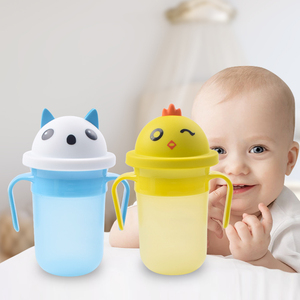 <span class=keywords><strong>360</strong></span> sihirli bebekler besleyici besleme malzemeleri bebek su şişeleri Sippy eğitim kulplu fincan