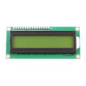 LCD1602 LCD 1602 5V 16x2 gelber und grüner Bildschirm mit Hintergrund beleuchtung LCD-Anzeige modul Controller 1602A für Robot Smart Car DIY