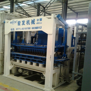 Hongfa-Máquina de fabricación de ladrillos para pequeñas empresas, máquina automática de fabricación de bloques de cemento, precio - Product Image 3