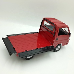 WPL WL01 TWIN CAB 1:10 RTR RWD 2.4G ไฟสัดส่วนตัวแข็งควบคุมระยะไกล RC รถตู้รถบรรทุกของเล่นสำหรับ hobbyists - Product Image 4