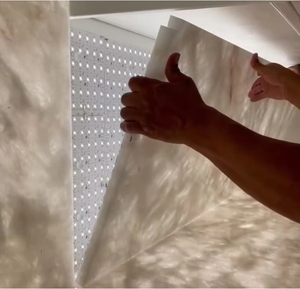 White 6000K <strong>CRI</strong> <strong>90</strong> Ultra Flat <strong>LED</strong> Backlit Panel with Industrial Design Style for <strong>LED</strong> Light Sheet Marble Stone Backlighting - Product Image 3