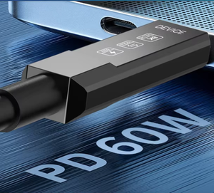 Fábrica Usb3.2 Gen2 10gbps Cable de fibra óptica 10g Transmisión Pd60w Tipo-C a C Cable USB de fibra óptica para dispositivos móviles Vr - Product Image 5