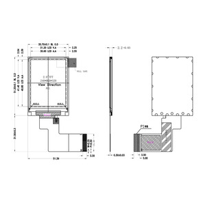 2.0 pollici Display 240*320 risoluzione MCU/SPI interfaccia TFT Lcd - Product Image 6