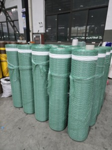 Ad alta resistenza 64 'involucro di rete di fieno per insilato per balle in plastica HDPE involucro di rete per balle rotonde con servizio di taglio
