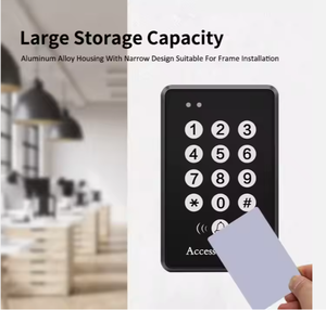 Teclado Rfid a precio de fábrica con sistema de Control de acceso de timbre de puerta para edificio Comercial Softw IP65 lector para Control de acceso de puerta - Product Image 3