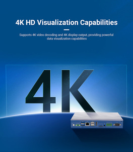 超低電力産業用ミニコンピュータTdp Fanless-20-70 °C操作12-36vdc入力デュアルネットワークミニPCファンレスメタルホスト - Product Image 6