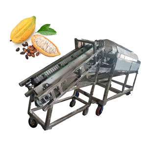 Máquina separadora de apertura de descascarado de vainas de cacao fresco para procesar desgranadoras de granos de cacao para línea de plantas cosechadoras - Product Image 1