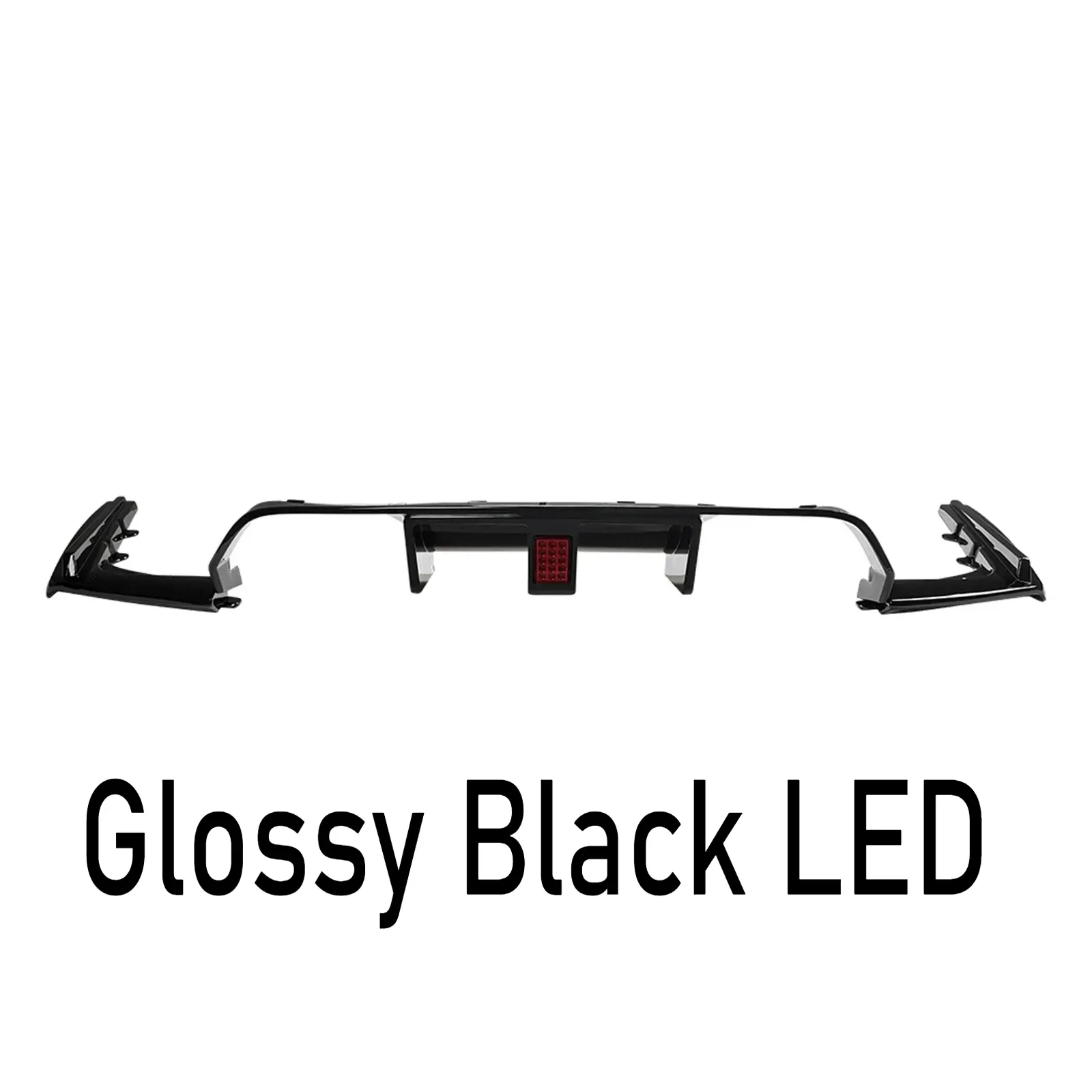 ไฟ LED สีดำเงา