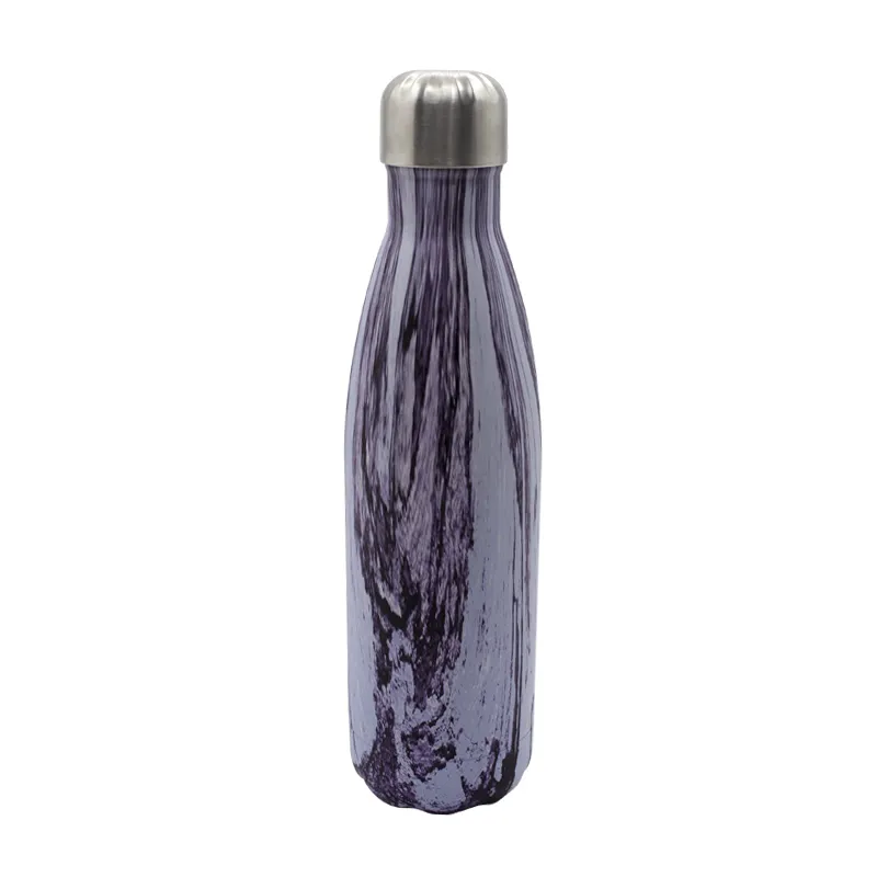Bouteilles d'eau sport cola en acier inoxydable de 500ml en gros bouteille d'eau isolée sous vide sans BPA