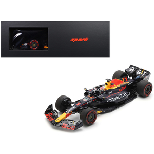 DCD 2023レッドブルレーシングRB19 #1マックスフェルスタッペンアクリルオラクル40回目のキャリアウィンF1スペインGPカーファン - Product Image 1