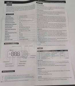 Elitech Refrigerator Thermostat STC-1000X <strong>Temperature</strong> <strong>Controller</strong> Heating and Cooling Digital Thermostat - Product Image 2