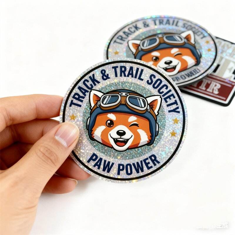 Autocollant hologramme