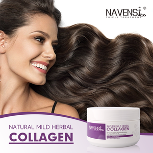 Navensi Tùy Chỉnh Chuyên Nghiệp Thực Hiện Tốt Nhất Tự Nhiên Nhẹ Thảo Dược Collagen Sửa Chữa Sâu Giữ Ẩm Mặt Nạ Tóc Cho Tất Cả Các Loại Tóc - Product Image 6