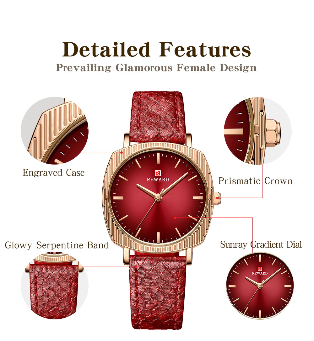 Montre à Quartz de récompense pour femmes, montre-bracelet multifonctionnelle de qualité en acier inoxydable, cadeau pour femme, nouvelle collection 2022