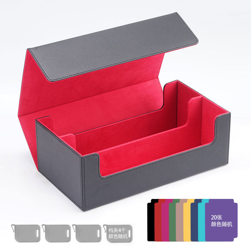 taille moyenne-noir et rouge-4 porte-clips-20 séparateurs