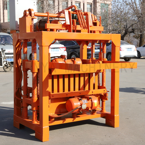 QM4-40优质小砌块联锁混凝土砖模空心砌块机械 - Product Image 4