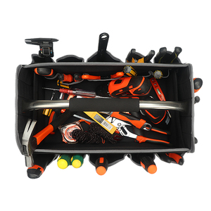 Custom Logo Heavy Duty <strong>Tool</strong> Organizer for Electricians Work Kit Open Top Softsided <strong>16</strong> Inch Foldable Storage <strong>Tool</strong> <strong>Bag</strong> - Product Image 3