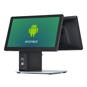 Sistema POS con pantalla dual Terminal POS Pantalla táctil Hardware POS todo en uno Android de 15,6 pulgadas - Product Image 3