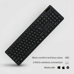 Wireless <strong>Keyboard</strong> and Mouse Combo, 2.4G Silent Cordless <strong>Keyboard</strong> Mouse Combo for Windows Chrome Laptop Computer PC <strong>Desktop</strong> - Product Image 5