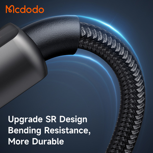 Mcdodo 362 3A Thông Minh Nhanh Chóng Sạc Cáp Dữ Liệu Đầy Đủ Tự Động Tắt Điện Kỹ Thuật Số Hiển Thị Giám Sát 3A Nylon Cáp USB Cho iPhone - Product Image 6