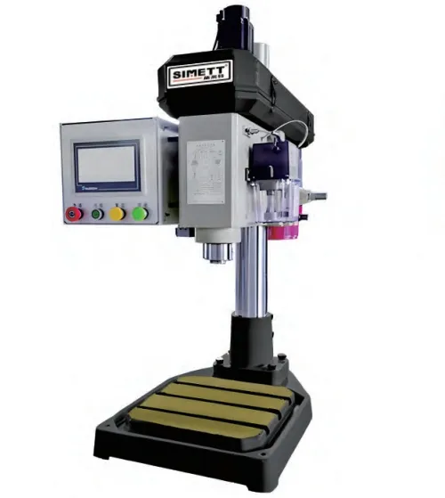 SIMETT Offres Spéciales CNC perceuse Double servomoteur perceuse pour utilisation dans la caméra d'instruments avec poignée de tête