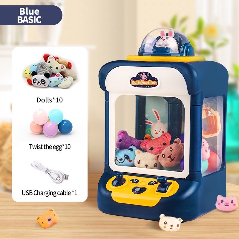 Machine bleue + 10 lapin + 10 Gashapon