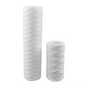 Cartucho de filtro enrollado de hilo hilado 10 "X 2,5" Sedimento enrollado de hilo Filtración de sedimentos para toda la casa Elemento de filtro enrollado de alambre PP - Product Image 4