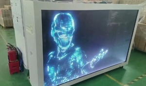 MDS Al голограмма проектор-ЖК-дисплей прозрачная коробка дисплей шкаф с 3D выставочный сенсорный экран для витрины и розничной торговли - Product Image 4