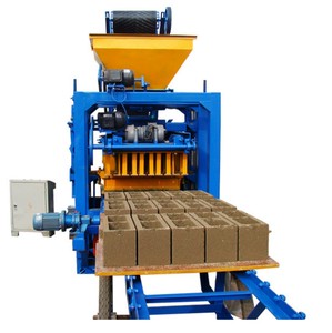 Popular QT4-26 Semi-<strong>automatic</strong> Hollow Interlocking <strong>Block</strong> Brick <strong>Making</strong> <strong>Machine</strong> with Low Price - Product Image 3