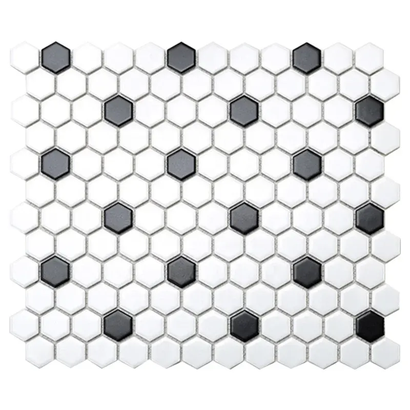 260x300mm mozaik altıgen mozaik mutfak banyo zemin karoları arka plan tuvalet DUVAR KAROLARI mozaik yer karosu döşeme tasarımı