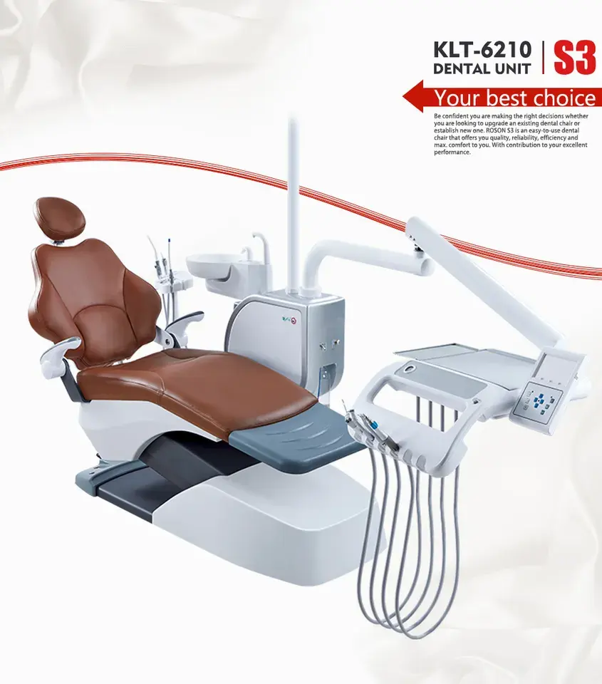 Lüks diş üniteleri seramik/cam Spittoon sandalyeler diş hekimi dışkı LED sensörü PU/deri diş ekipmanları dişçi sandalyesi