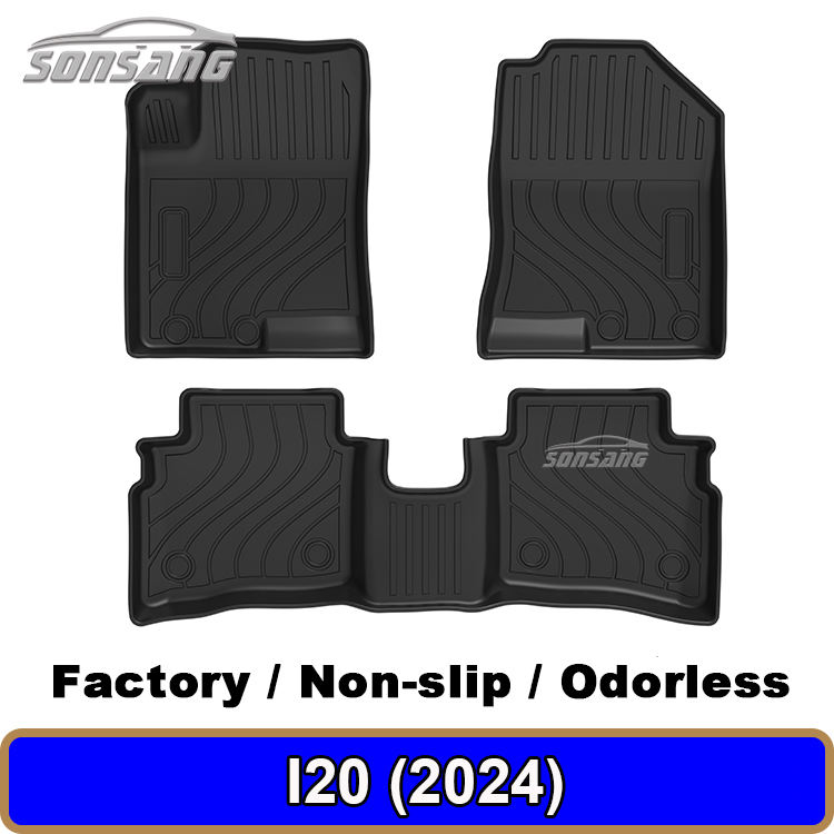 สำหรับพรมปูพื้นรถยนต์ Hyundai I20 ปี 2024