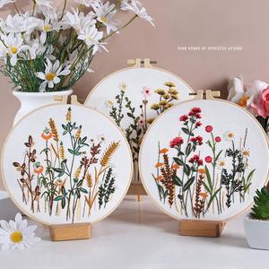 Hot Selling Beginners DIY Cross Stitch Set Flower <strong>Pattern</strong> Cross Stitch <strong>Kit</strong> European Stereo Adult Hobby Embroidery <strong>Kits</strong> - Product Image 3