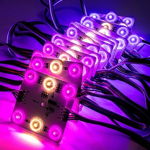 Punkts teuerung UCS512C4 Pixel Block Chain Light LED-Modul DMX512 Programmier bare 24V RGBW Tablet DMX Vierkant lampe 70*70 - Product Image 1