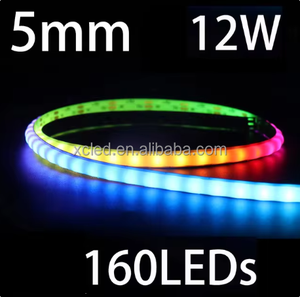 USB 5 В RGBIC Светодиодная лента с контроллером синхронизации музыки 160 pixels/M WS2812 Dream Color Bluetooth-совместимое приложение ИК Голосовое управление - Product Image 1