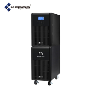 Kebos KH11 artı 3K saf sinüs dalgası 3000va 3000w tek fazlı dalgalanma koruyucusu SNMP USB RS232 portları ile Online kule Ups