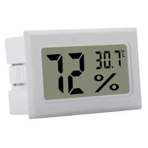 High Quality Mini <strong>LCD</strong> Digital Thermometer Hygrometer Home Temperature &amp; <strong>Humidity</strong> <strong>Sensor</strong> Meter Plastic Mini <strong>LCD</strong> Room Thermostat - Product Image 1