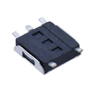 6*6mm SMD interruttore 5 Pin tattile Silicone gomma rossa pulsante interruttori a pulsante rosso